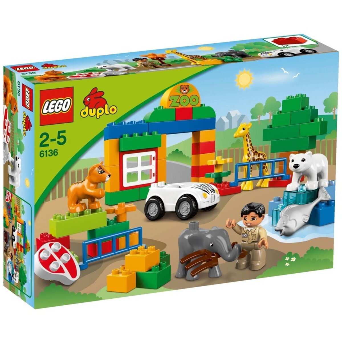 LEGO Duplo 6136 Mon premier zoo