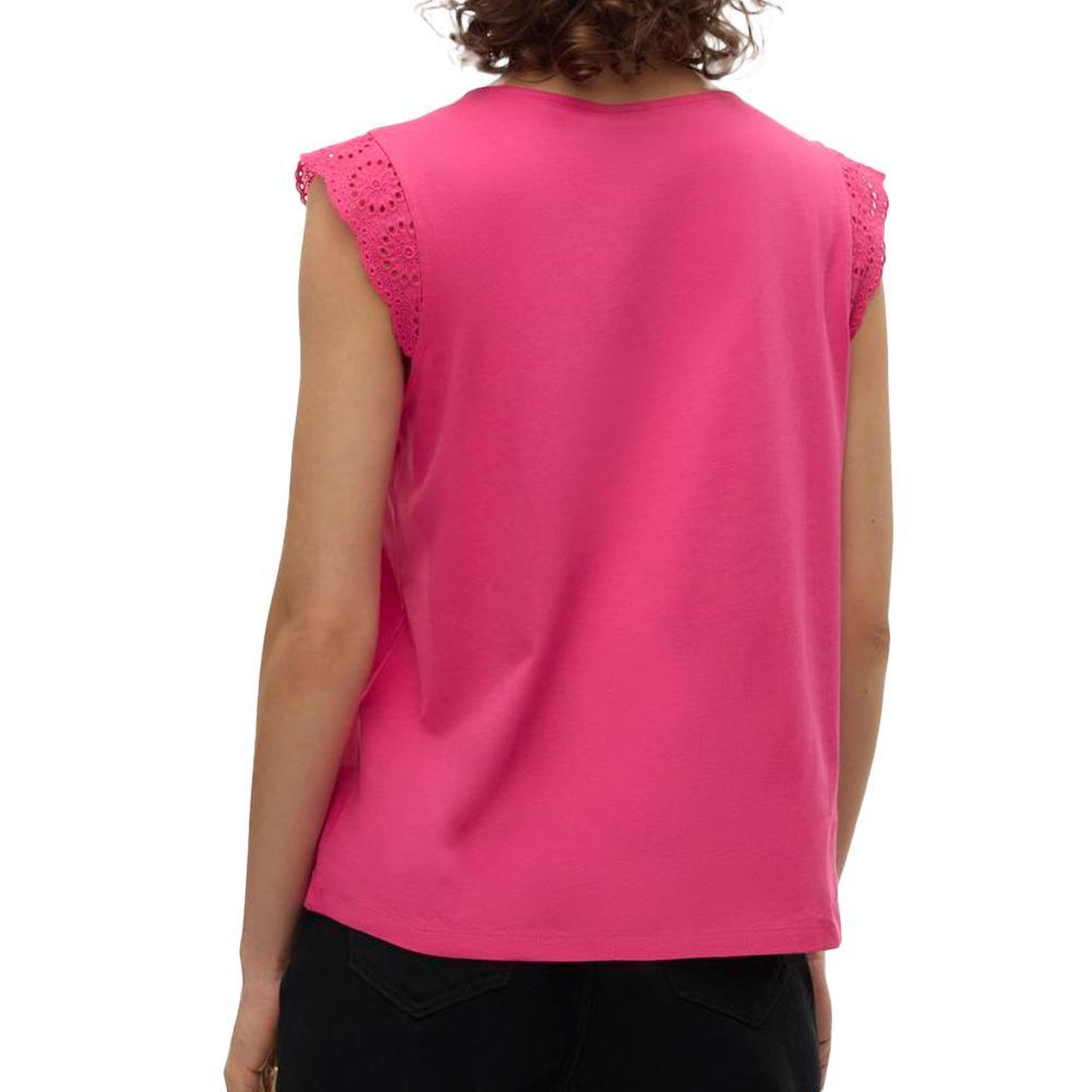 Voir la diapositive 2 : Vero Moda Top Or Femme Vero Moda Vmemily Sl Gathering Top Jrs Noos 10305210 R°Y