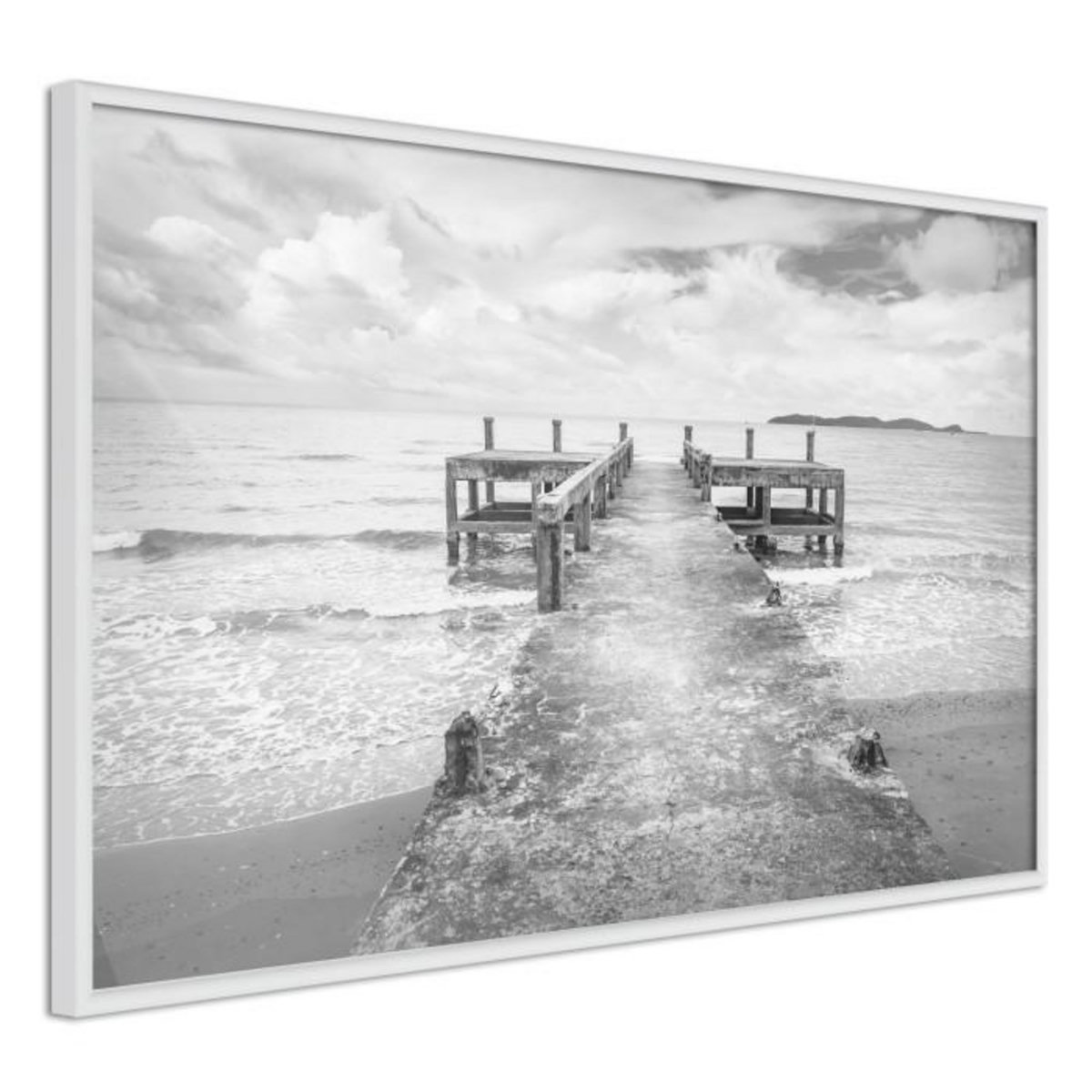 Paris Prix Affiche Murale Encadrée  Old Pier