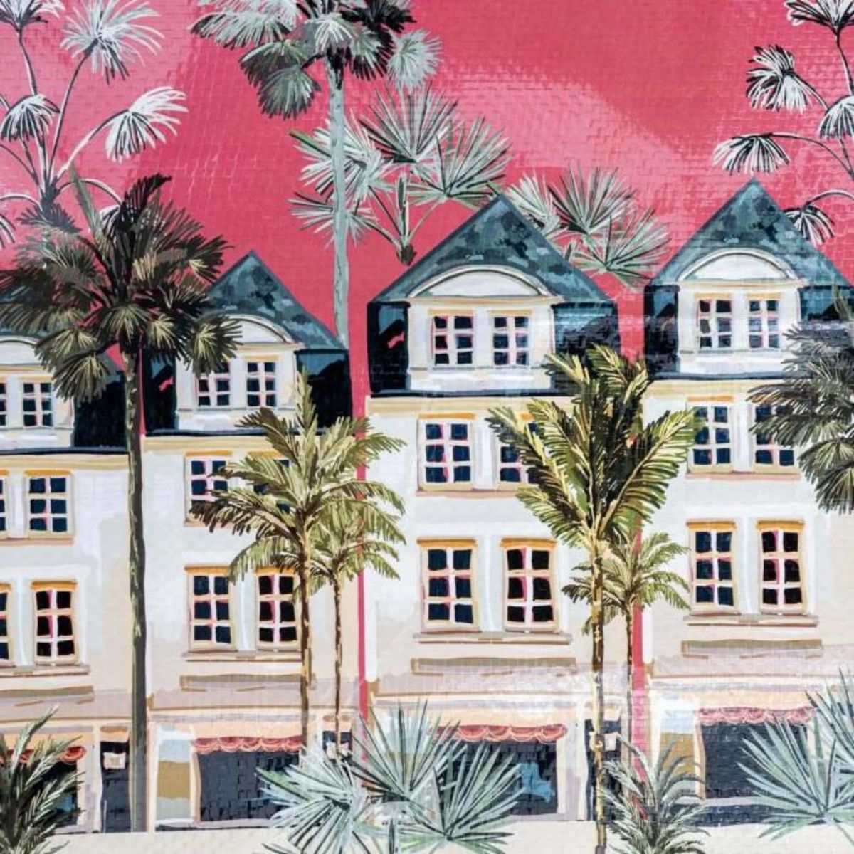 FIVE Sac Cabas de Shopping  Ciudad  45cm Multicolore