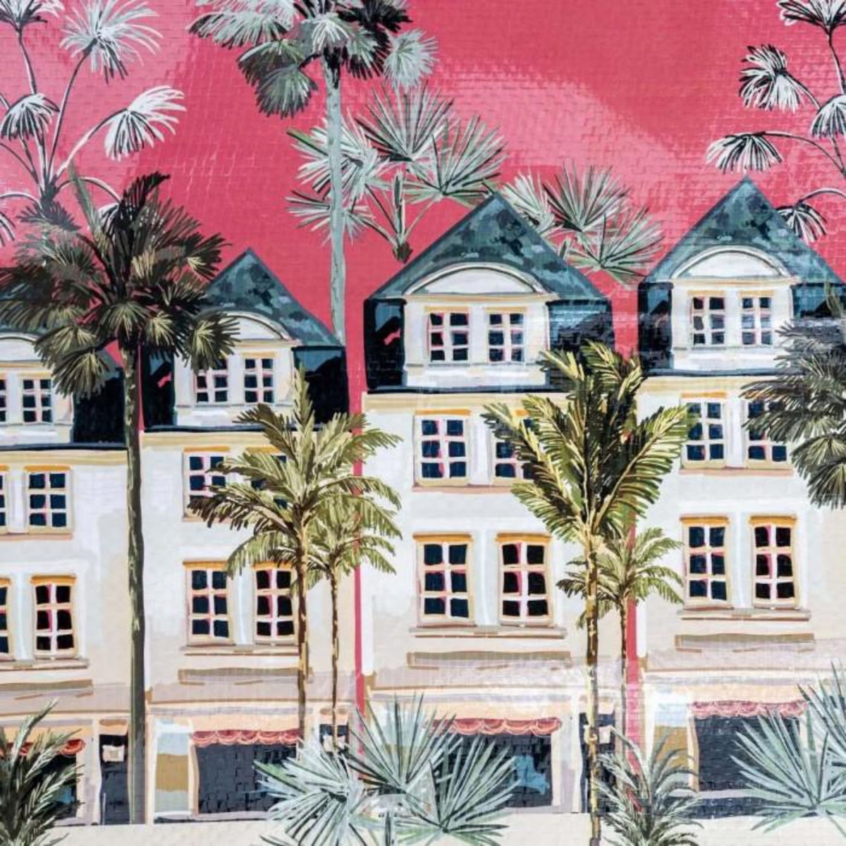 FIVE Sac Cabas de Shopping  Ciudad  45cm Multicolore