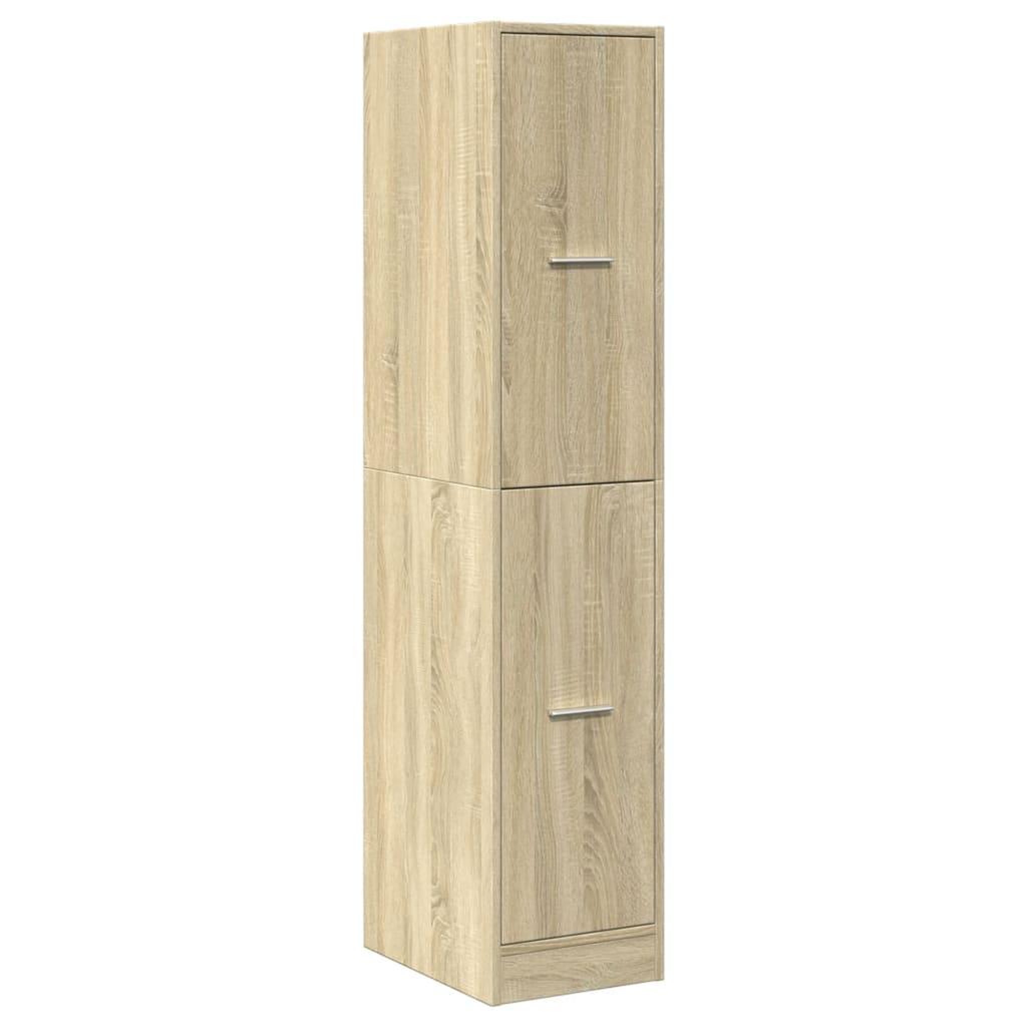 Voir la diapositive 3 : VIDAXL Armoire d'apothicaire chene sonoma bois d'ingenierie