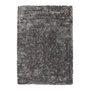 Voir la diapositive 1 : Paris Prix Tapis Shaggy Fait Main  Diamond  Gris Blanc