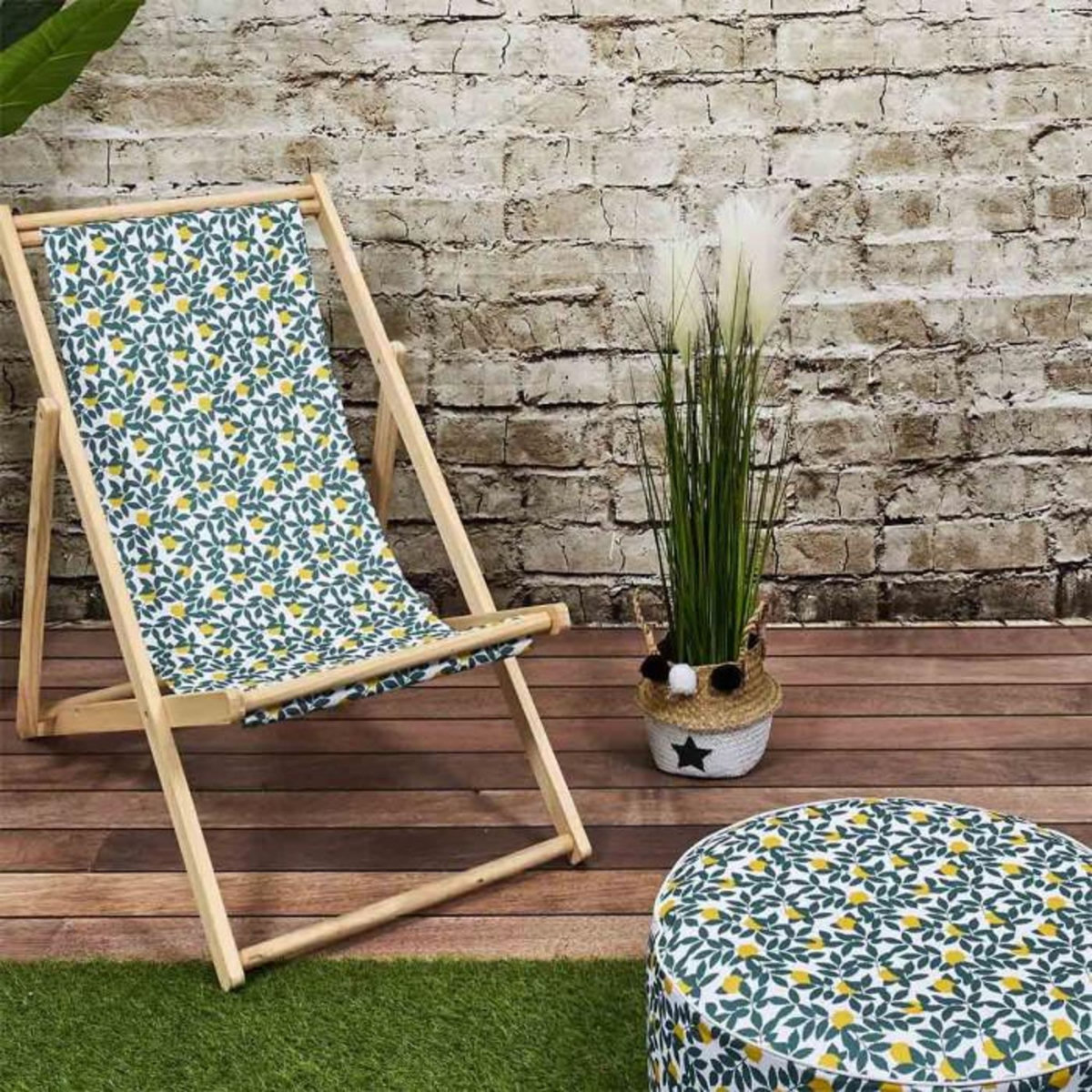 Paris Prix Plante Artificielle  Herbe & Pampa  90cm Vert