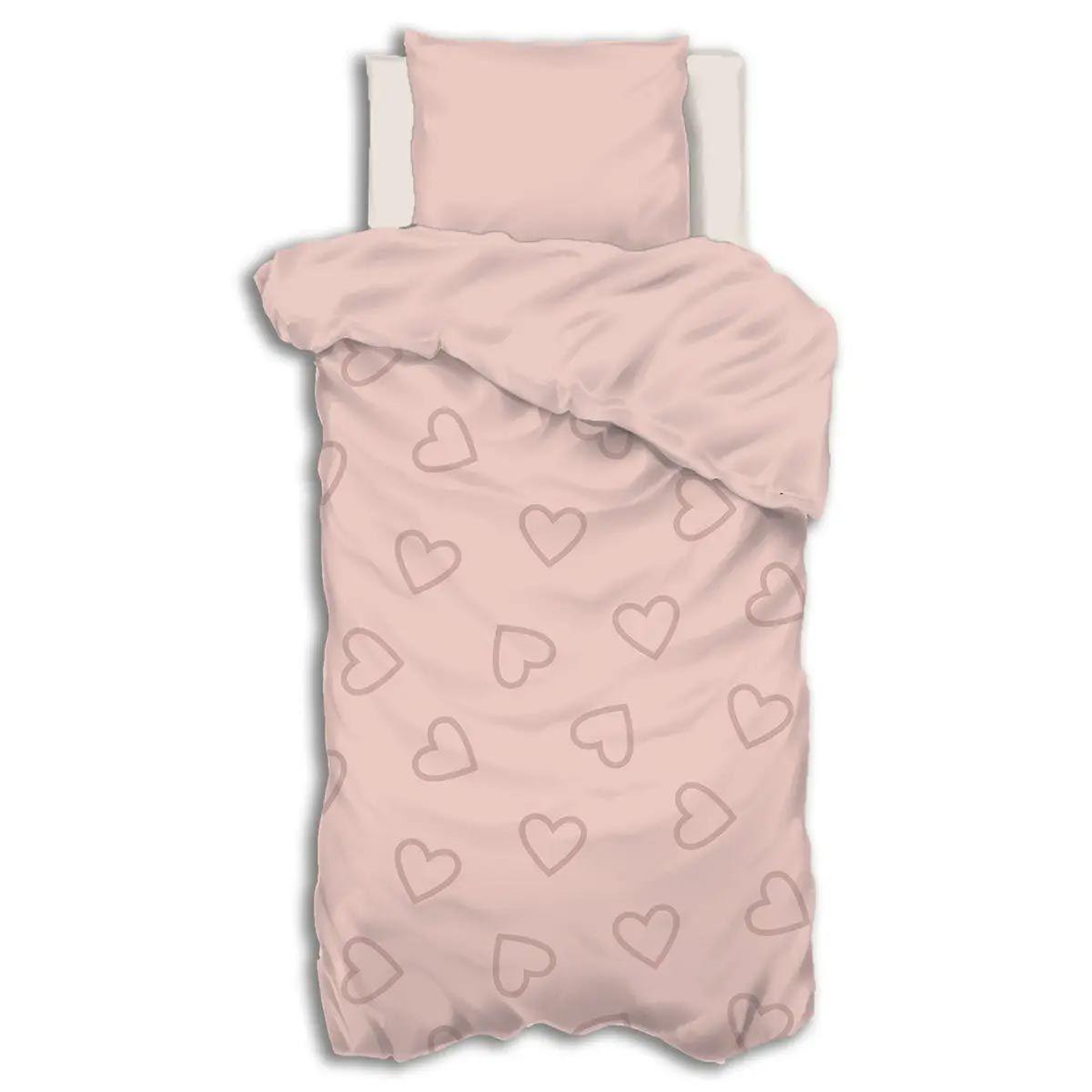 Atmosphera Kids Parure de Lit 2 Pièces  Campagne  140x200cm Rose