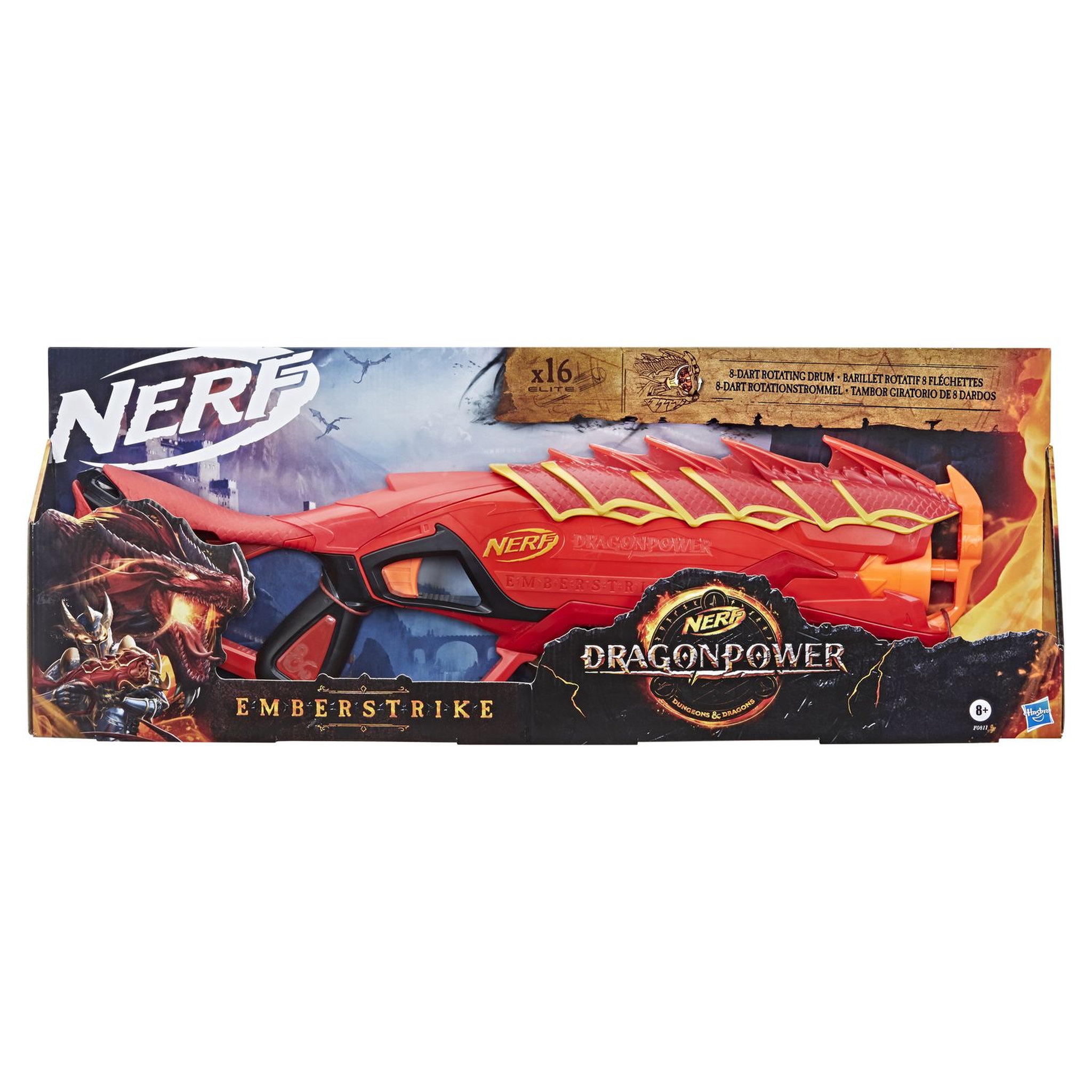 Voir la diapositive 1 : HASBRO Nerf Dragon Power Emberstrike 