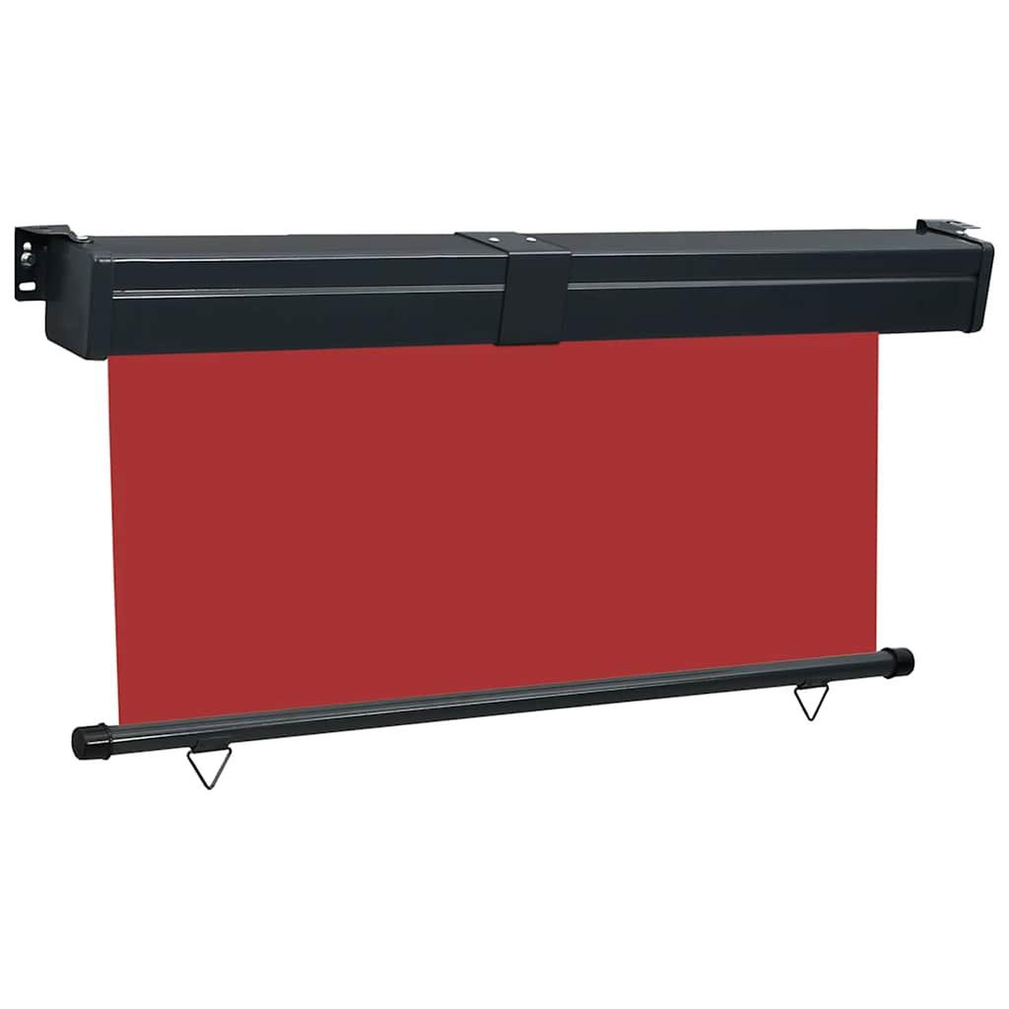 Voir la diapositive 3 : VIDAXL Auvent lateral de balcon 165x250 cm Rouge