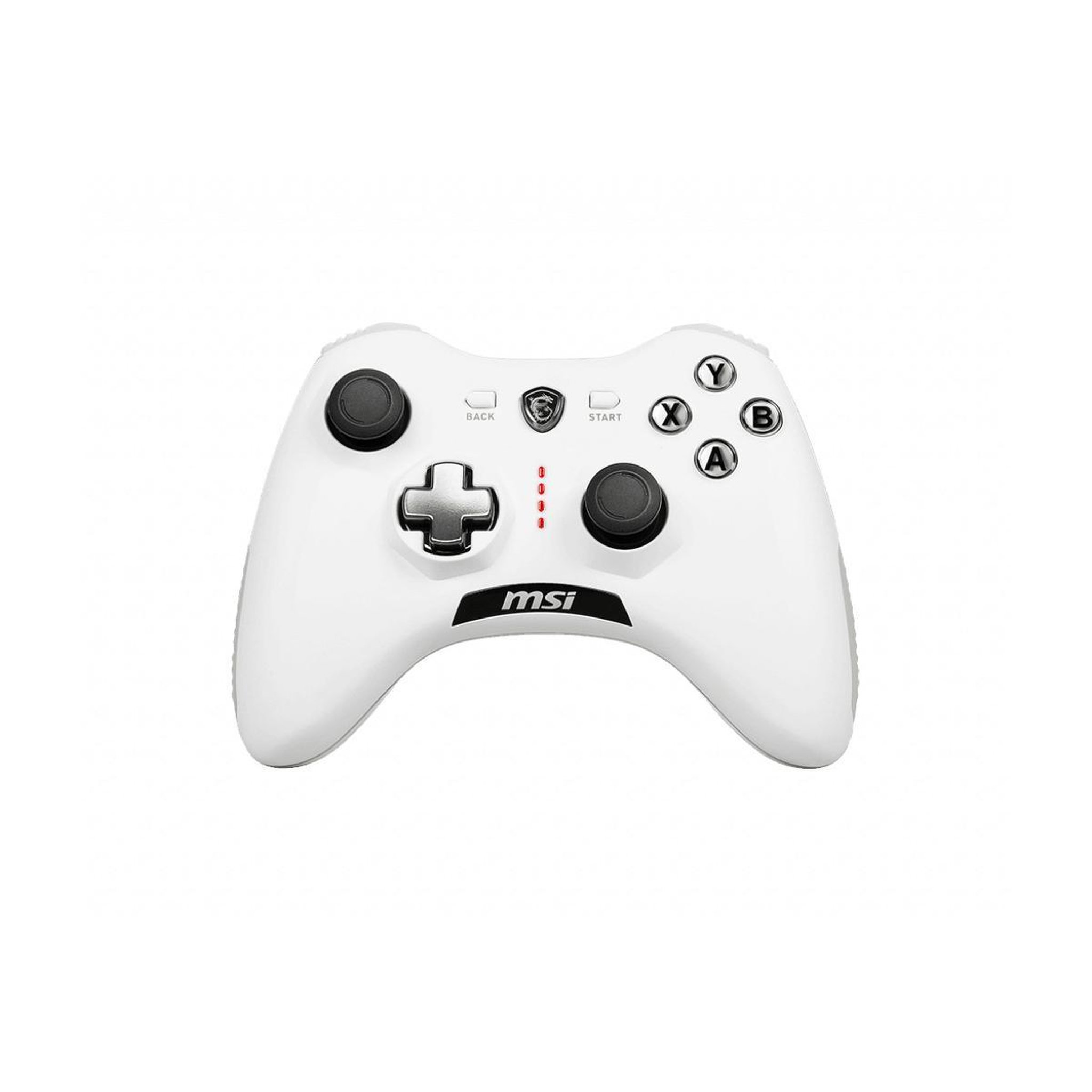 Voir la diapositive 2 : MSI Manette Gaming filaire MSI Force GC20 V2 Blanc