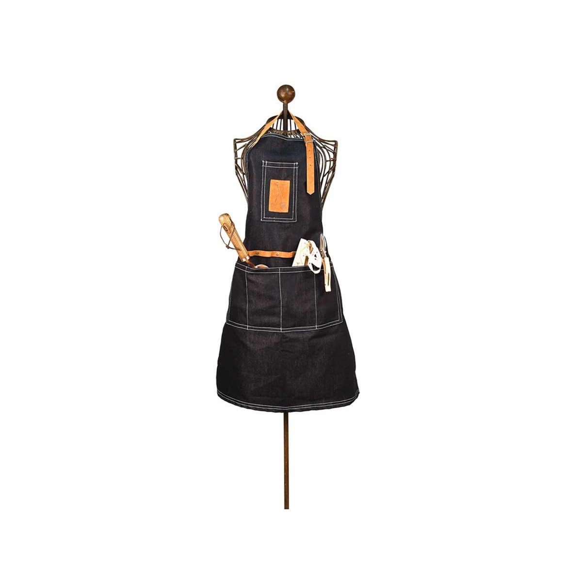 ESSCHERT DESIGN Tablier outils jardin en jean - Esschert Design