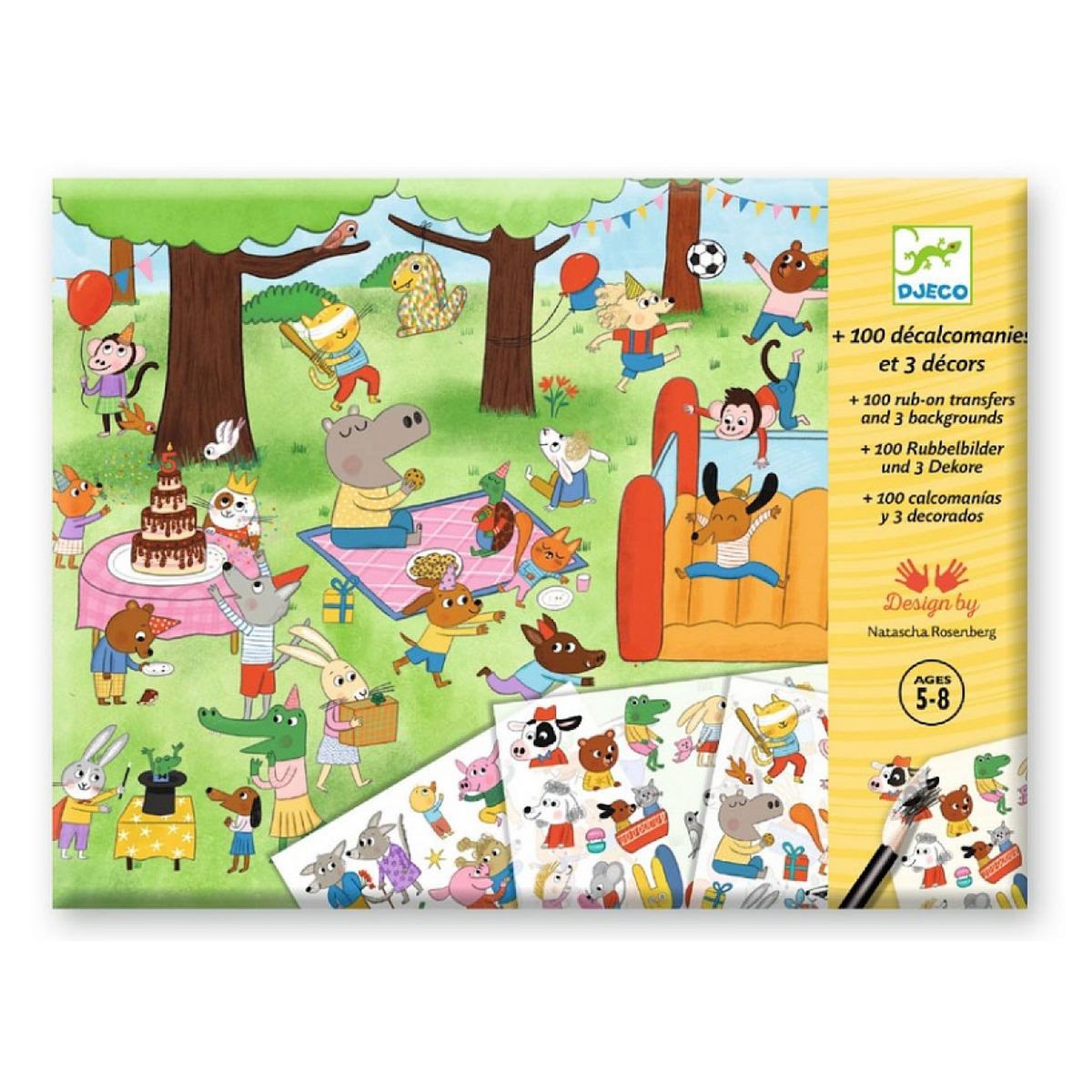 Djeco DECALCOMANIES - C est la fete