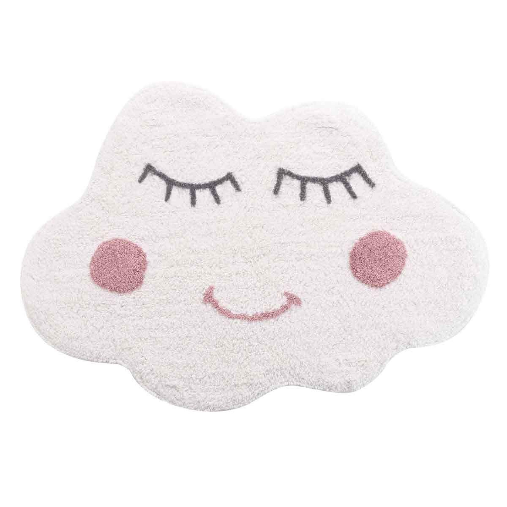 Voir la diapositive 1 : Douceur d'Intérieur Tapis déco enfant  wendy  60x90cm blanc