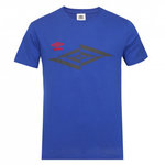 UMBRO T shirt  Roi Homme Umbro  id Tee. Coloris disponibles : Bleu