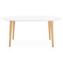 Voir la diapositive 5 : Paris Prix Table de Repas Extensible  Jane  120-220cm Blanc