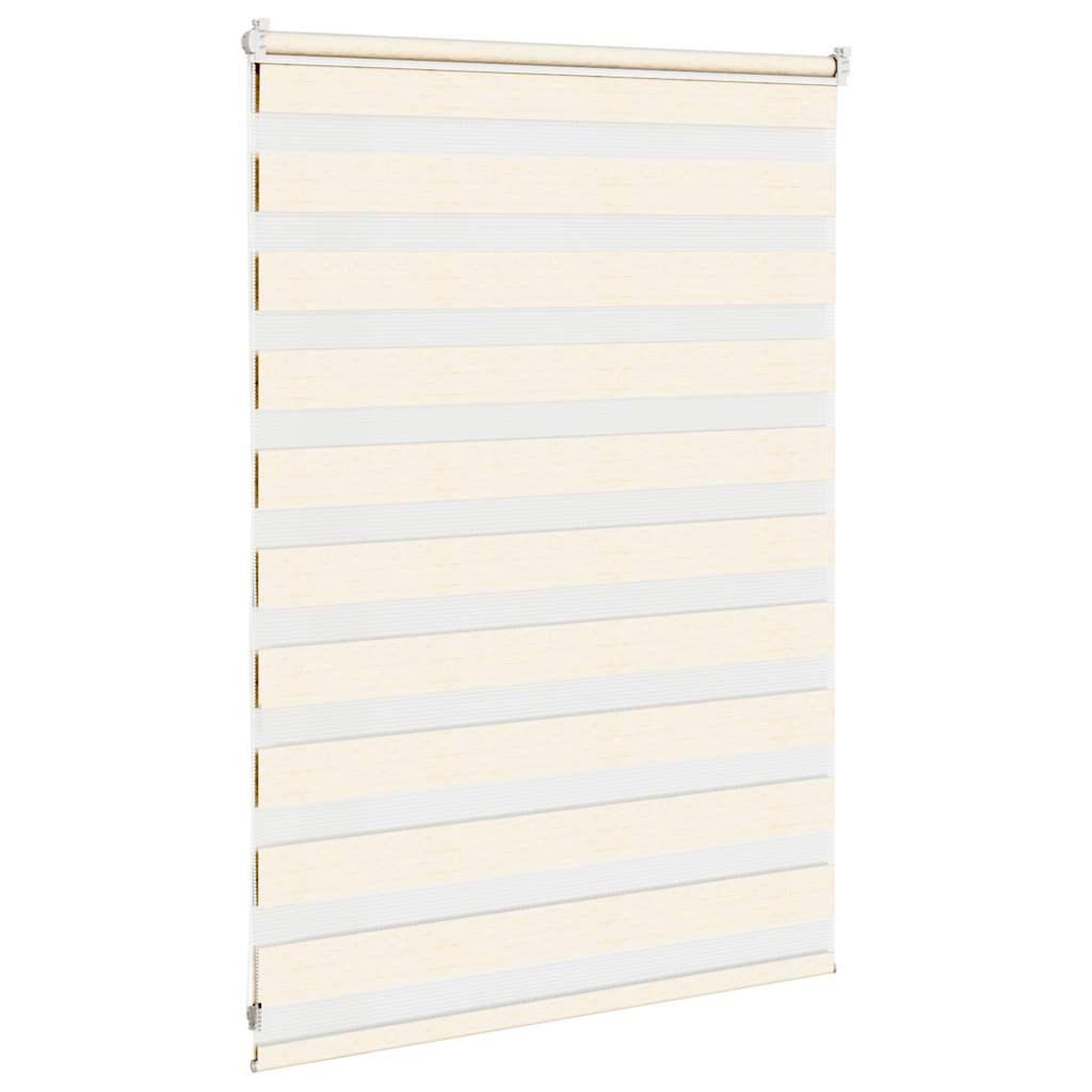 Voir la diapositive 4 : VIDAXL Store zebre beige marbre largeur du tissu 100,9 cm polyester