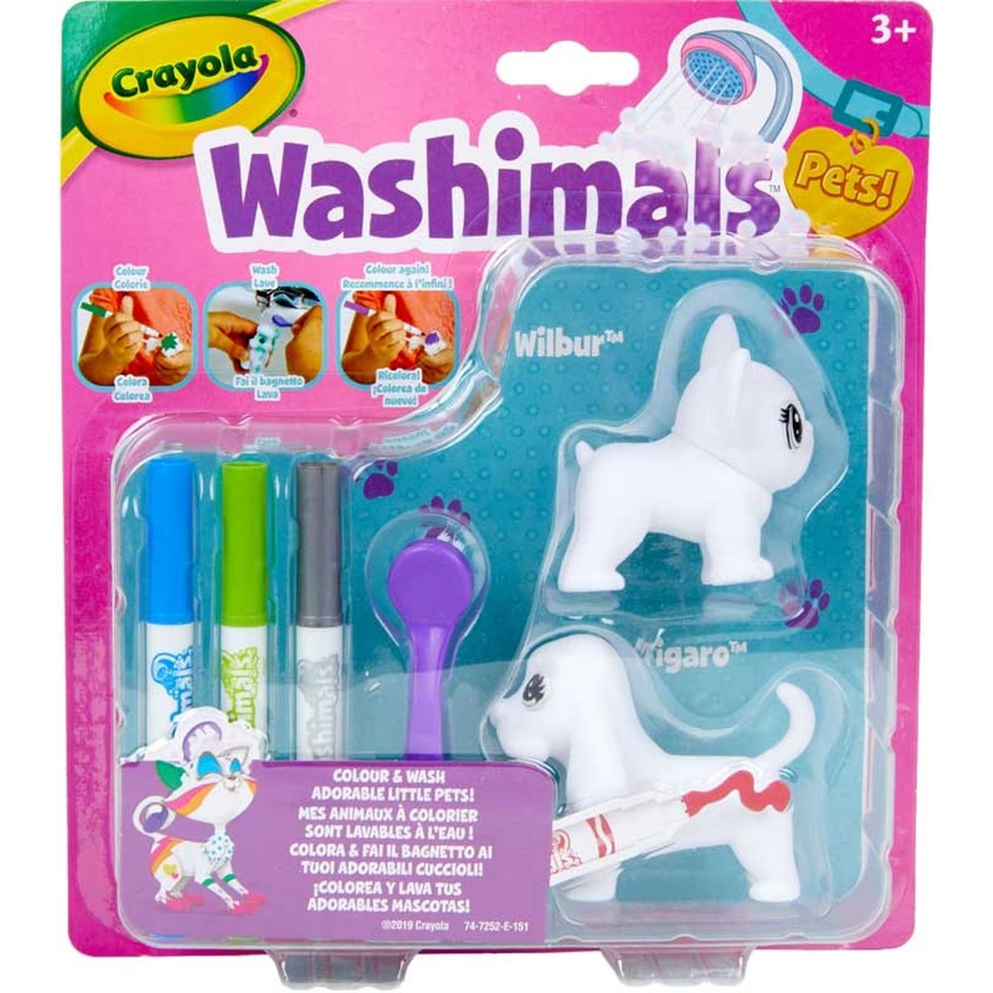 GOLIATH Crayola Washimals Pets Blister 