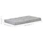 Voir la diapositive 6 : VIDAXL Coussin de plancher de palette Coton 120x80x10 cm Gris