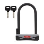 BURG WACHTER Antivol U vélo - BURG WACHTER - 1600 HB 170/210 - Acier ultra-résistant 16 mm, double verrouillage