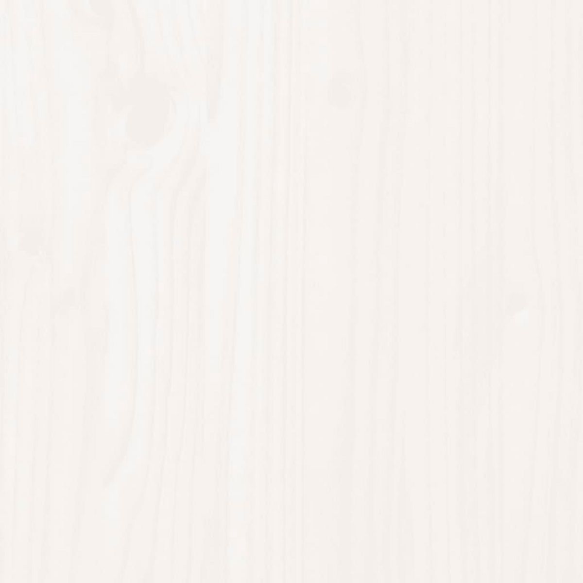 VIDAXL Tete de lit Blanc 204x6x82,5 cm Bois massif de pin