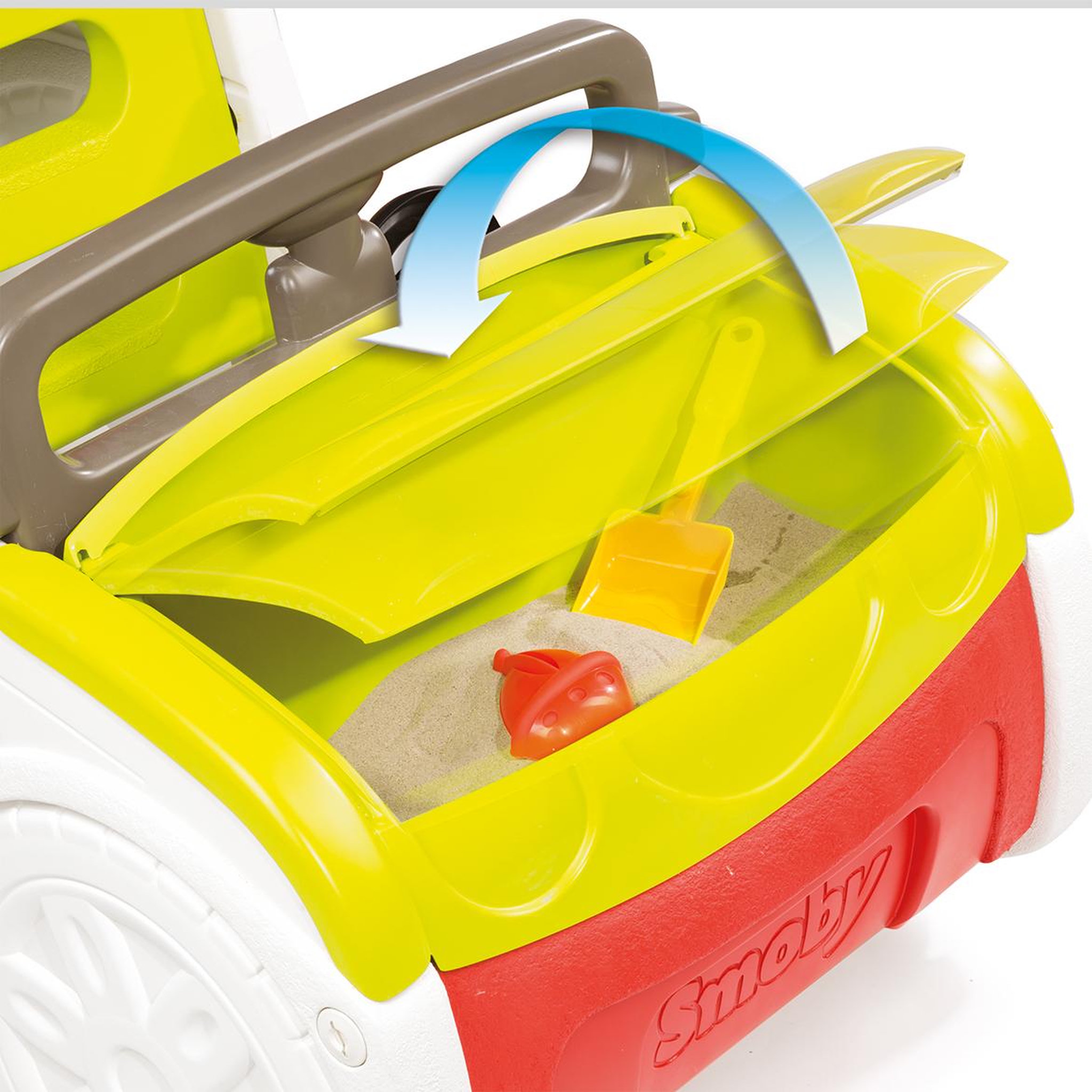 Voir la diapositive 3 : SMOBY Aire de jeu Adventure Car avec Toboggan