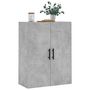 Voir la diapositive 4 : VIDAXL Armoire murale gris beton 69,5x34x90 cm