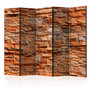 Voir la diapositive 1 : Paris Prix Paravent 5 Volets  Orange Stone  172x225cm
