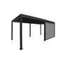 Voir la diapositive 4 : OMBREA Store Latéral 3m anthracite pour Pergola Bioclimatique OMBREA®