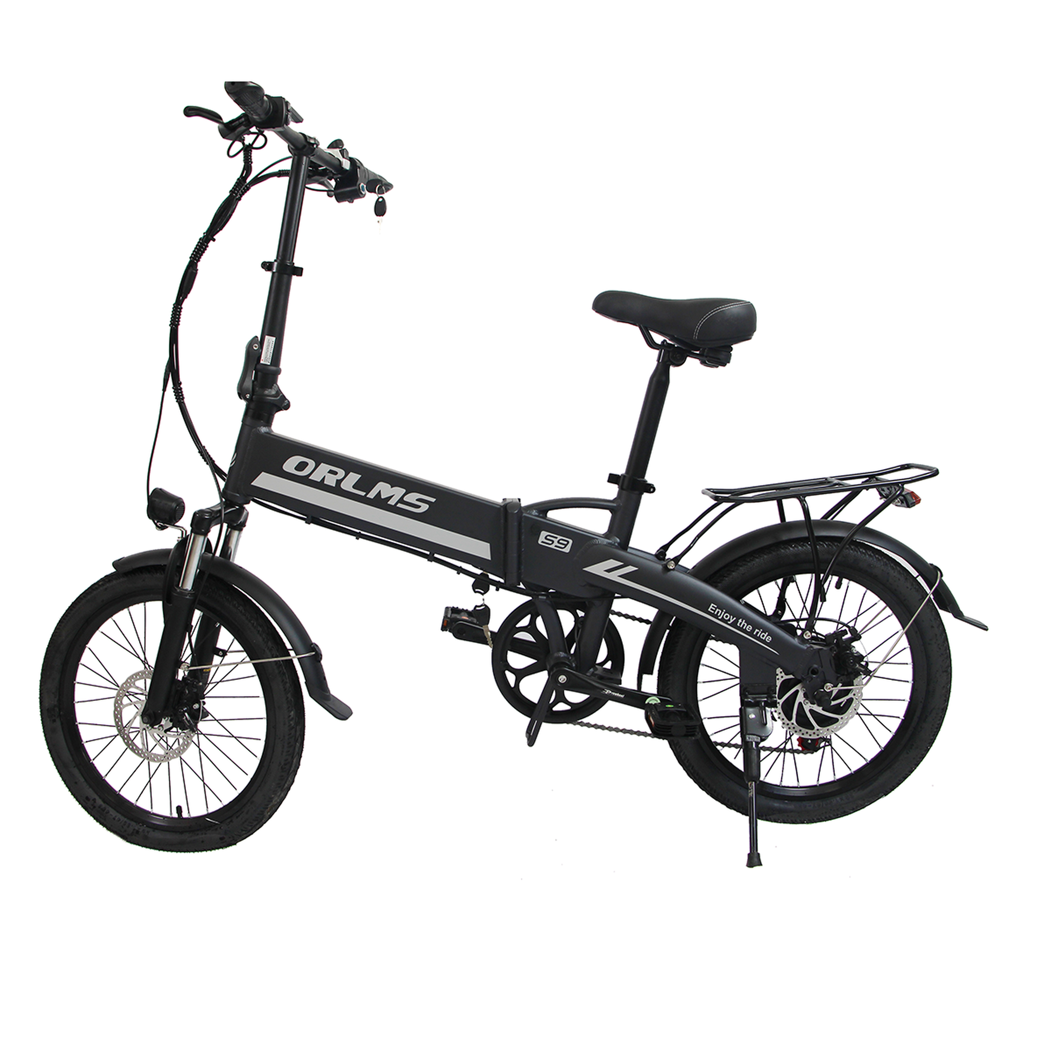 Voir la diapositive 4 : ORLMS Vélo électrique pliant ORLMS S9, moteur 500 W
