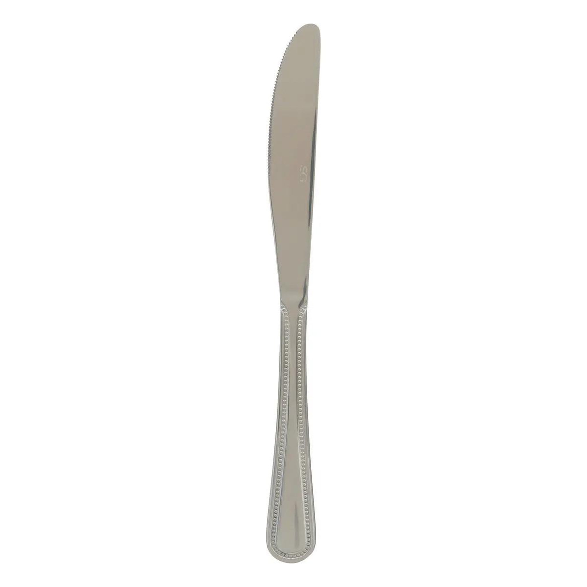 Voir la diapositive 2 : SECRET DE GOURMET Ménagère 24 pièces en inox  perle  27cm argent