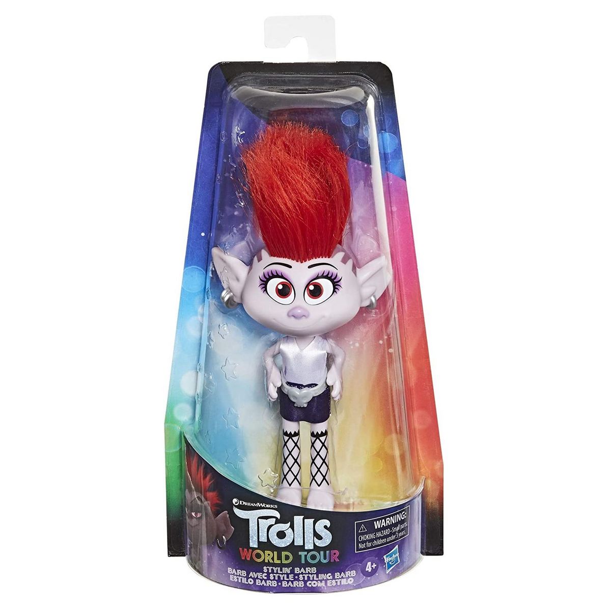 HASBRO Mini poupée Trolls 2 - La tournée mondiale 