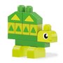 MEGABLOKS Sac de 40 briques apprends les formes - Mega Bloks