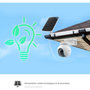 Voir la diapositive 4 : EZVIZ Caméra de surveillance Wifi HB8 2K+ cam+panneau Solaire