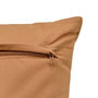 Voir la diapositive 3 : ATMOSPHERA Coussin Déco Brodé  Hary  35x75cm Caramel