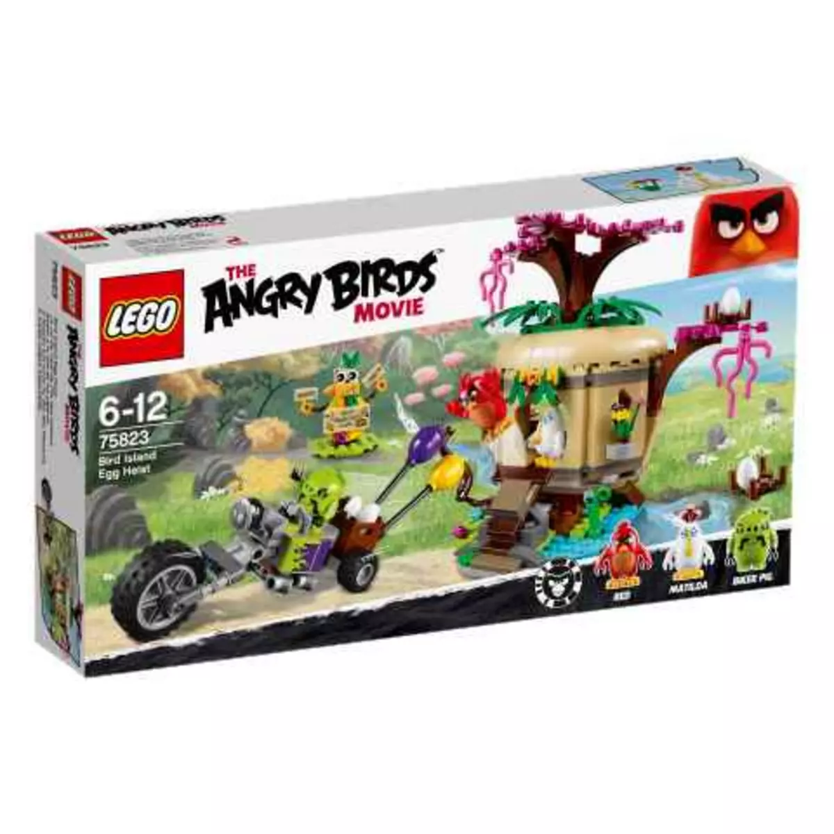 LEGO The Angry Birds Movie 75823 - Le vol de l'&oelig;uf de l'île des oiseaux