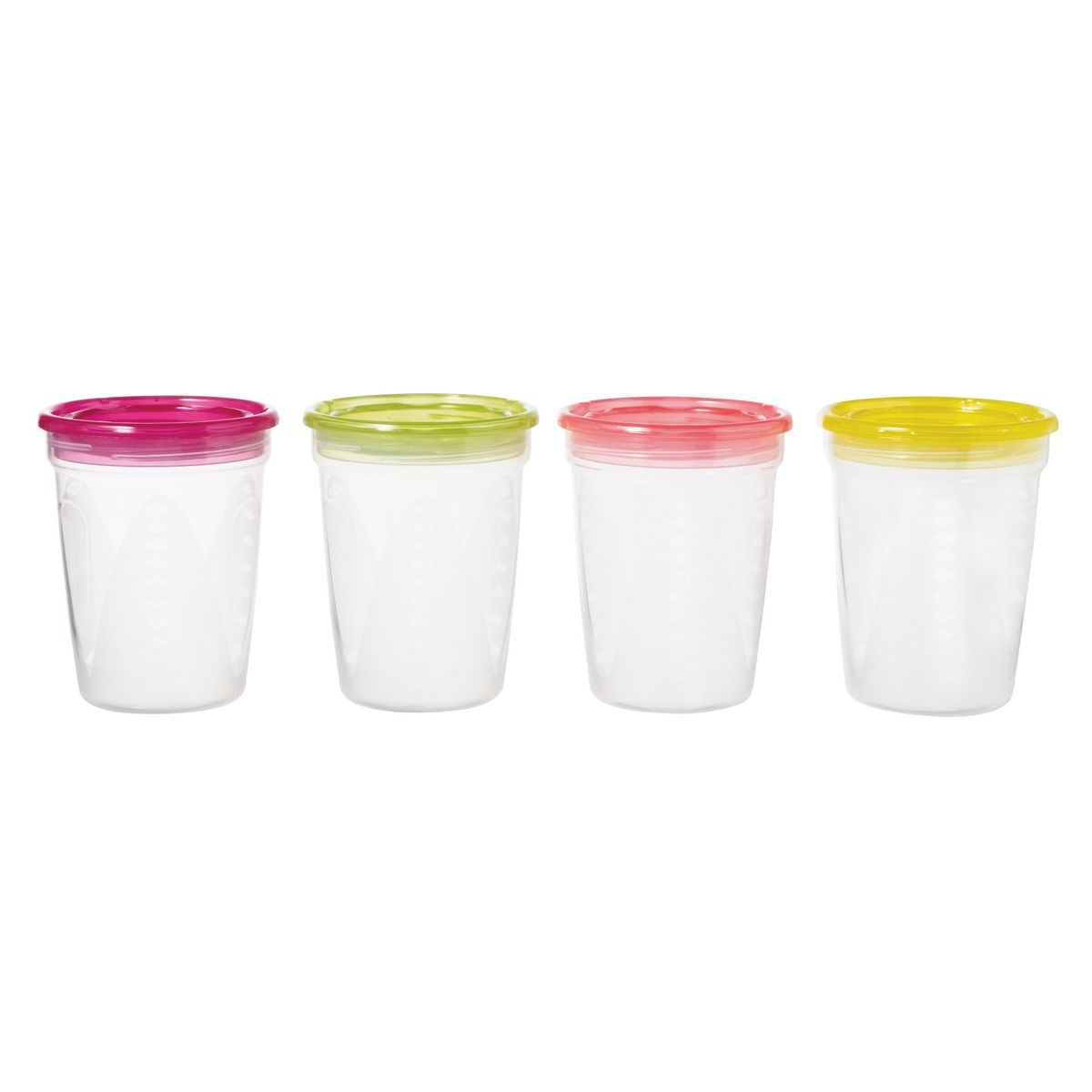 TIGEX Set de 4 pots de conservation Bébé Gourmet