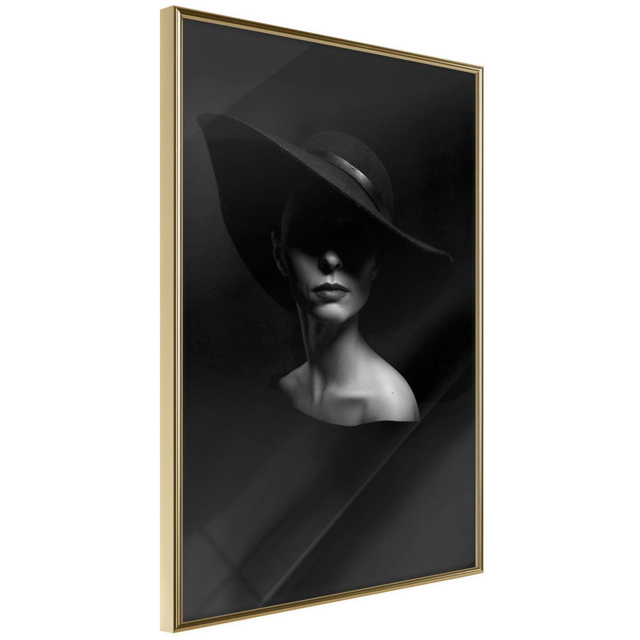 Paris Prix Affiche Murale Encadrée  Woman in a Hat
