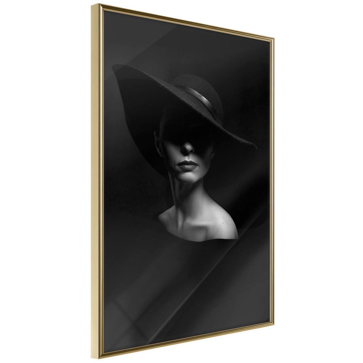 Paris Prix Affiche Murale Encadrée  Woman in a Hat