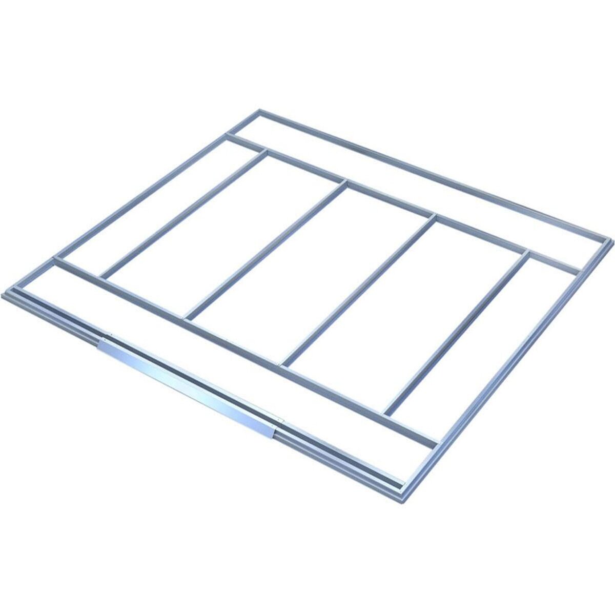 Habitat et Jardin Fondation pour abri de jardin  ROSAS  ou  VEGAS  - 7,06 M²