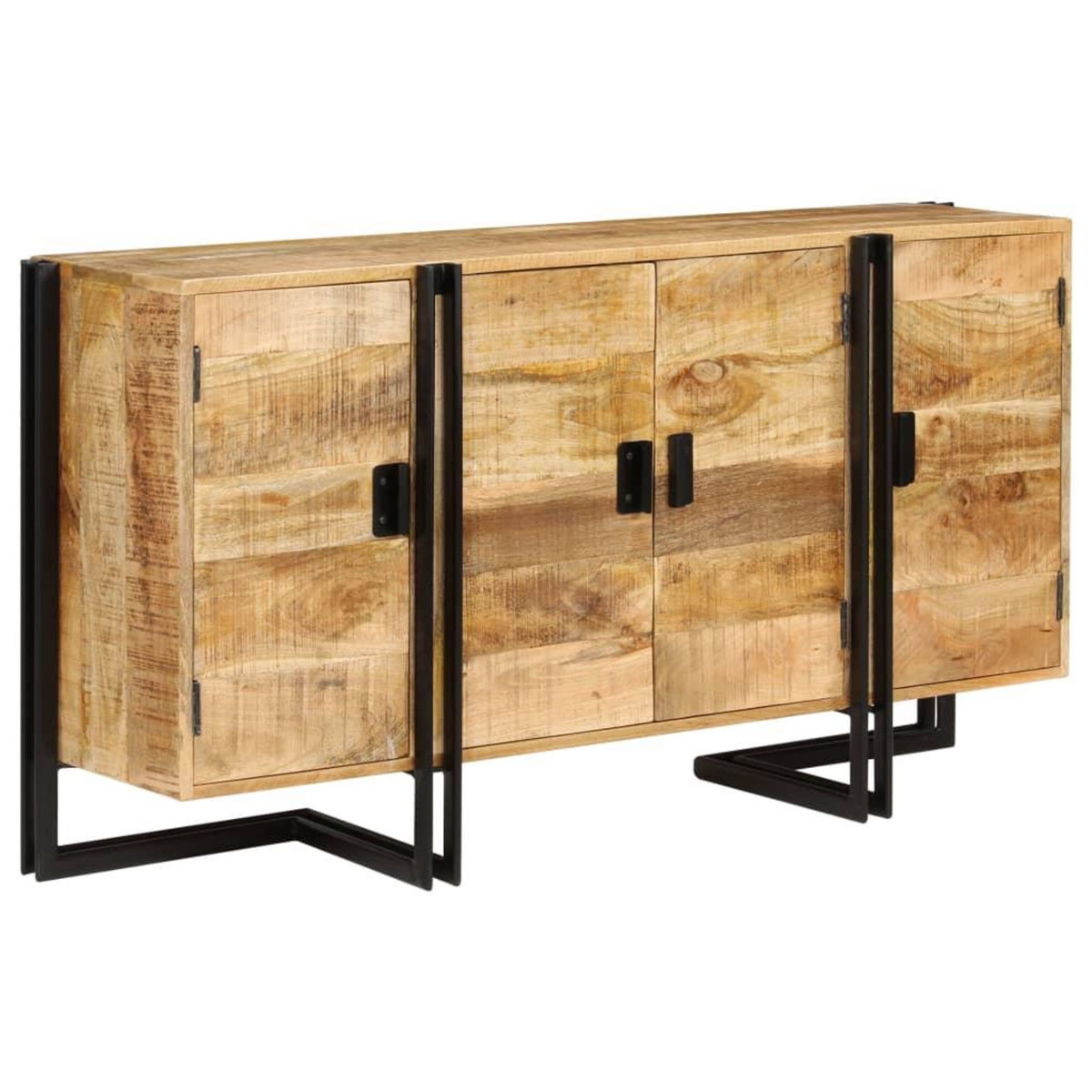 VIDAXL Buffet Bois de manguier massif 150x40x80 cm
