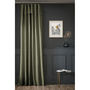 Voir la diapositive 1 : L EFFET PAPILLON Rideau ajustable + 8 anneaux pince  Sixtine  140 x 270 cm -  - 1 Panneau ajustable 140 x 270 cm