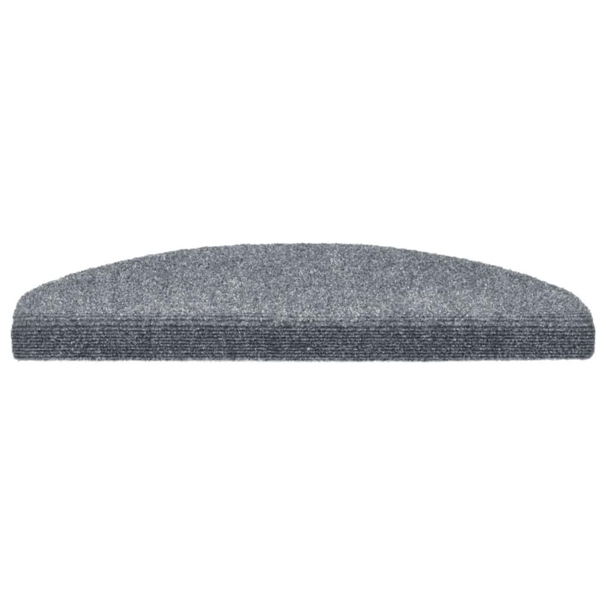 Voir la diapositive 4 : VIDAXL Tapis autoadhesifs de marches 5 pcs Gris clair 65x21x4 cm