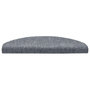 Voir la diapositive 4 : VIDAXL Tapis autoadhesifs de marches 5 pcs Gris clair 65x21x4 cm
