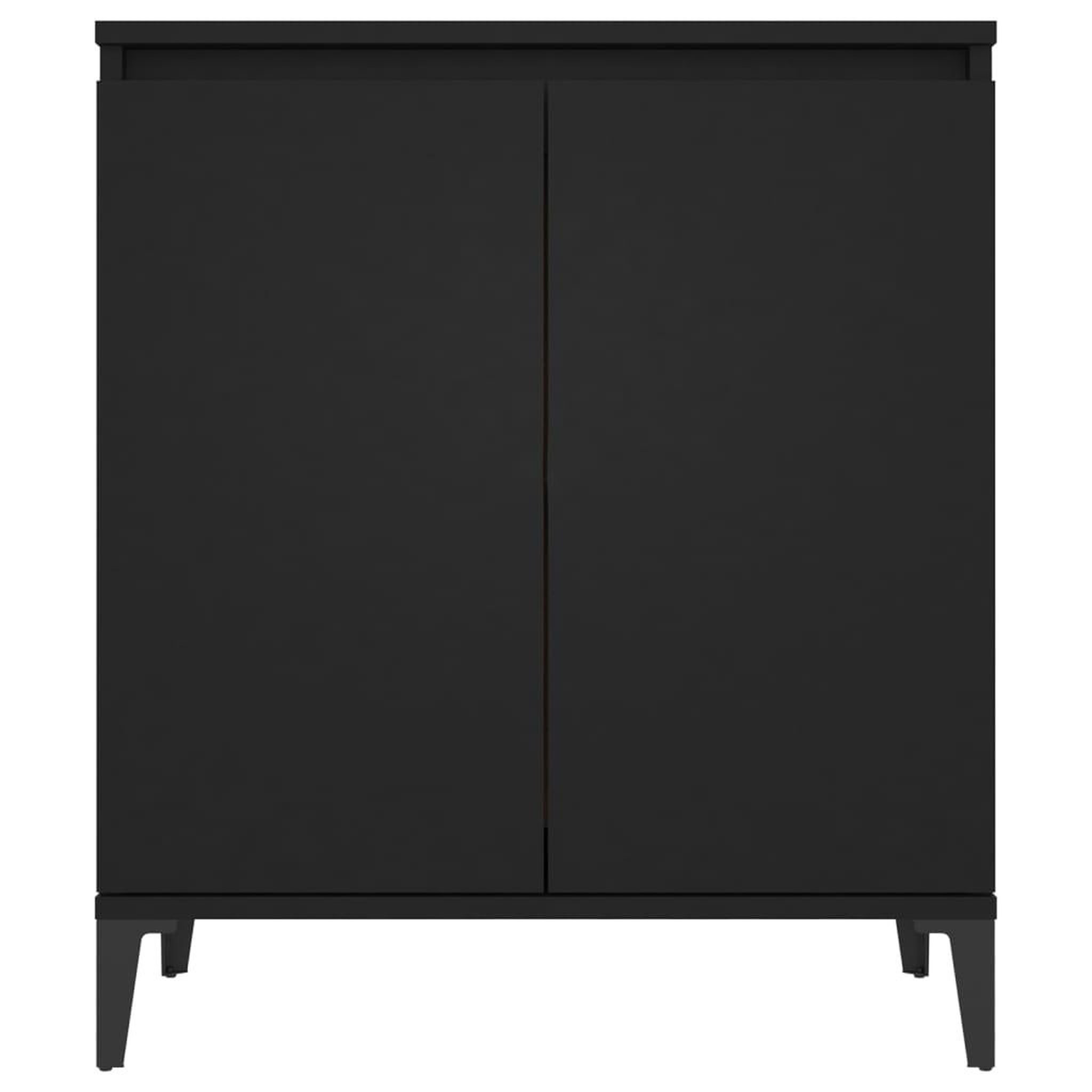 Voir la diapositive 5 : VIDAXL Buffet noir 60x35x70 cm bois d'ingenierie