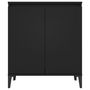 Voir la diapositive 5 : VIDAXL Buffet noir 60x35x70 cm bois d'ingenierie
