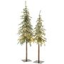 Voir la diapositive 4 : Paris Prix Sapin de Noël Déco Enneigé à LED  Reynaldo  145cm Vert