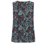 Only T Shirt  Imprimé Femme Only Onlselina. Coloris disponibles : Bleu