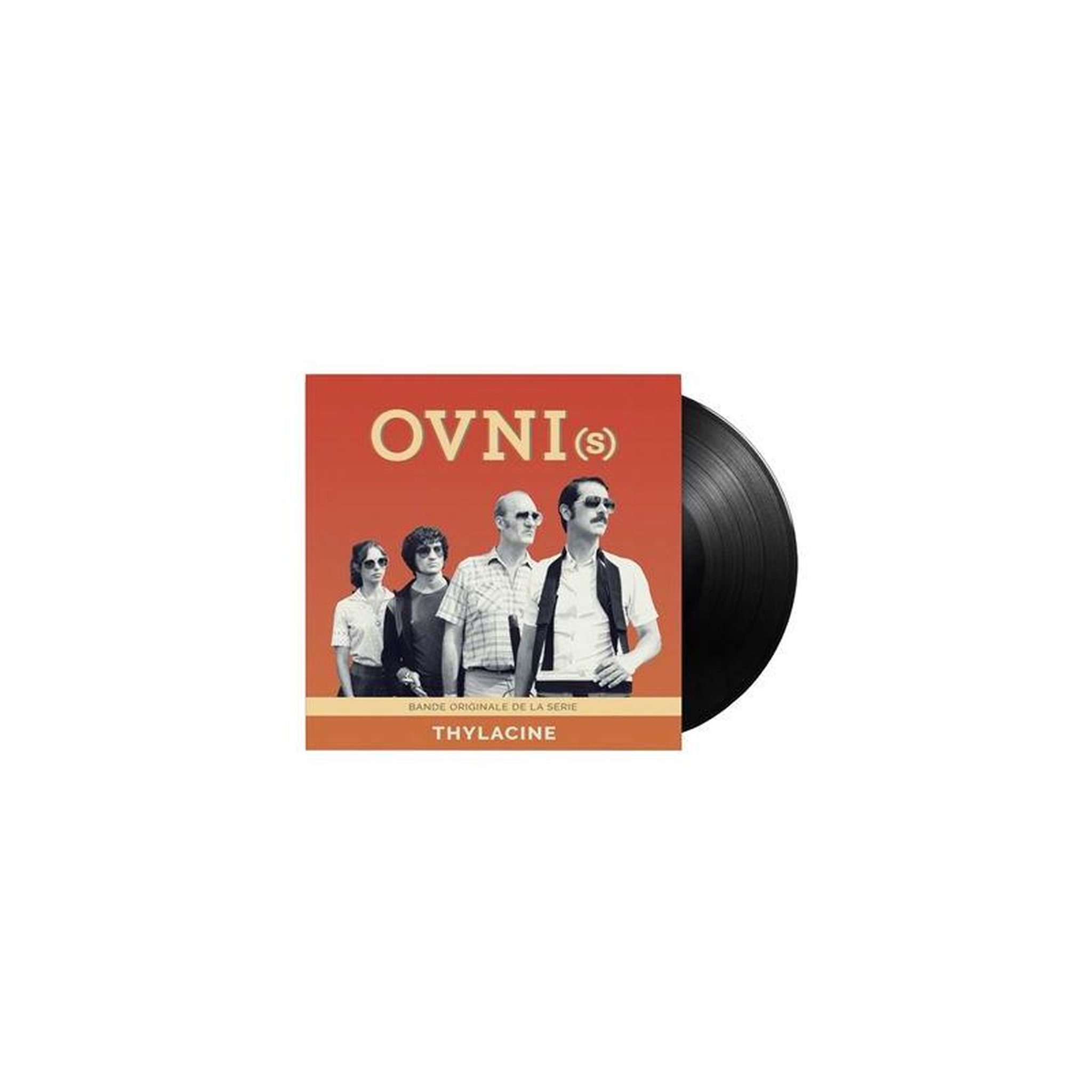 Vinyle lp 33t 30 cm ovni(s) bande originale de la série thylacine, 1 disque, 17 titres