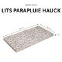 Voir la diapositive 3 : HAUCK Matelas pour lit parapluie Sleeper Winnie l'ourson Beige