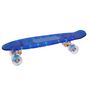 Voir la diapositive 5 : CDTS Skateboard RETRO avec enceinte Bluetooth et plateau lumineux transparent - Bleu