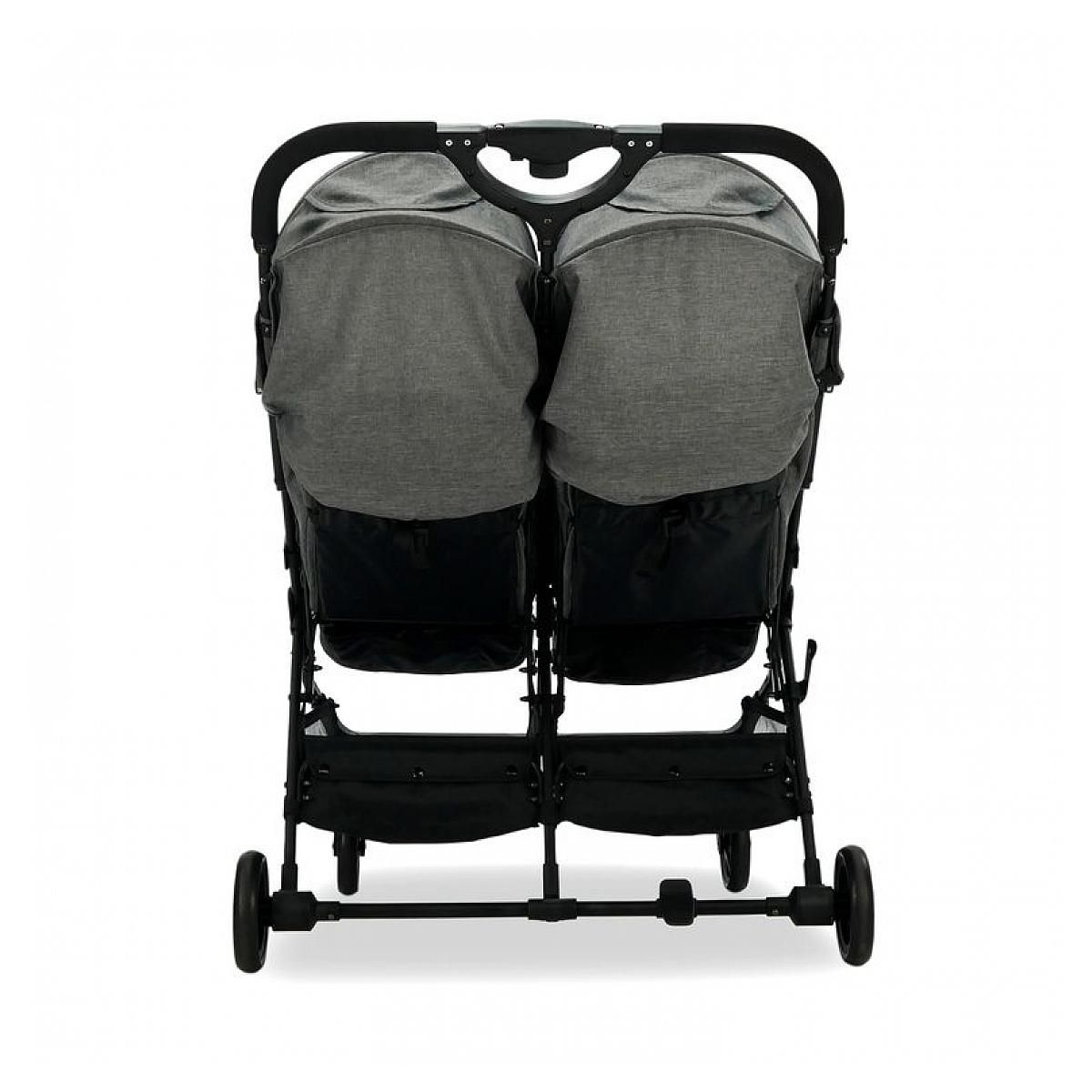 Asalvo Poussette Double Henry Gris