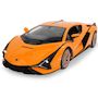Voir la diapositive 3 : Jamara Voiture télécommandée Lamborghini Sián FKP 37 1:14 orange 2,4GHz Porte manual